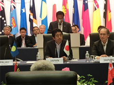 安倍首相と太平洋島嶼国16か国との首脳会談