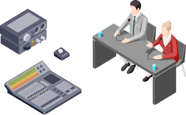 通訳・音響のイメージ画像