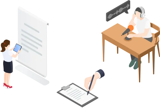 資料翻訳・配送のイメージ画像