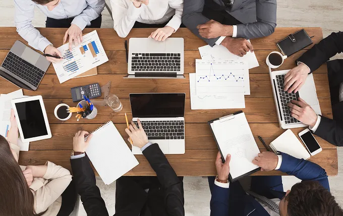 登録スタッフのパーソナルデータグラフ