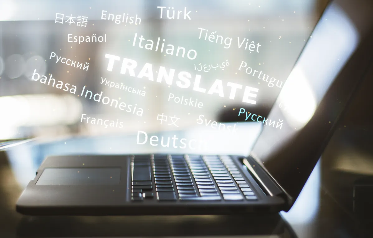 翻訳サービス画像
